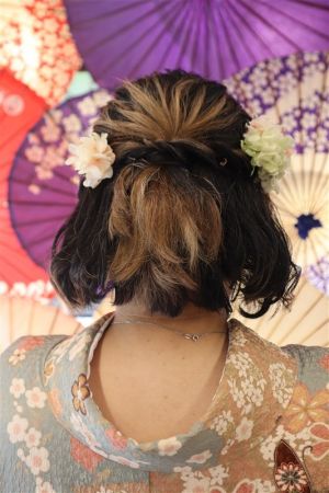 フリーチョイスヘアセット