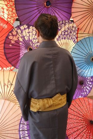 男性着物