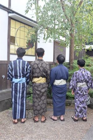 男性着物