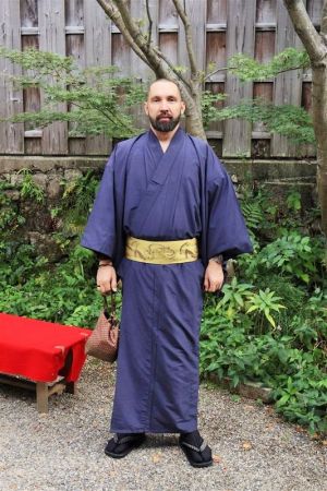 男性着物