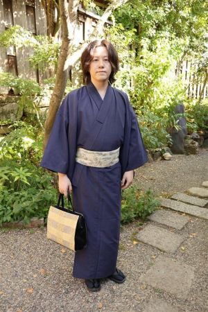 男性着物