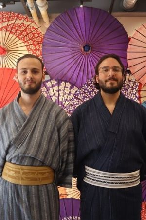 男性着物