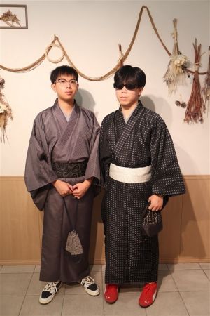 男性着物