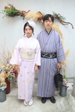 男性着物