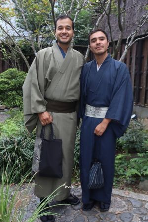 男性着物