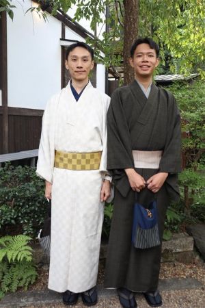 男性着物