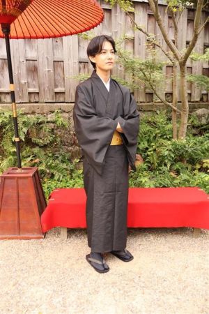 男性着物