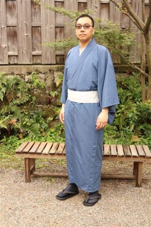 男性着物