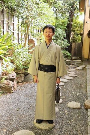 男性着物