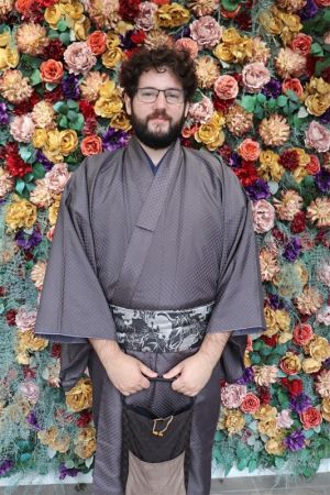 男性着物