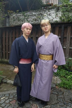 男性着物