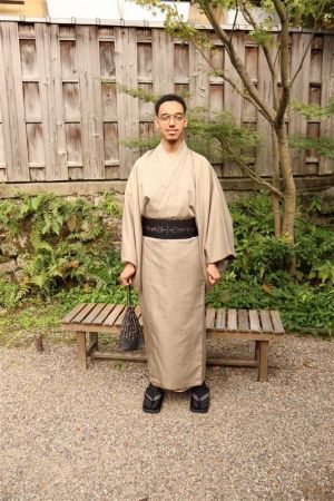 男性着物