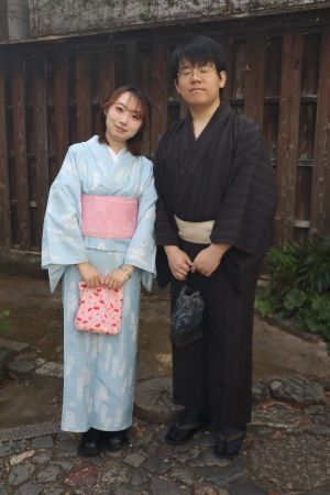 男性着物