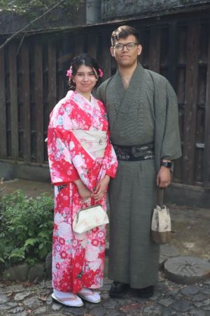 男性着物