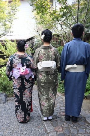 男性着物