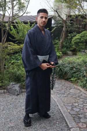 男性着物