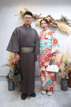 男性着物