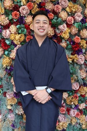 男性着物