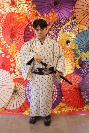 男性着物