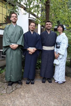 男性着物