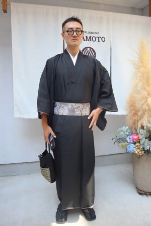 男性着物