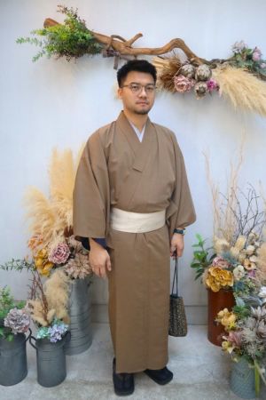 男性着物
