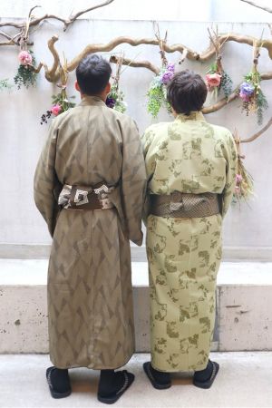 男性着物