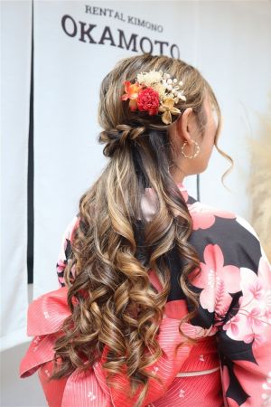 フリーチョイスヘアセット