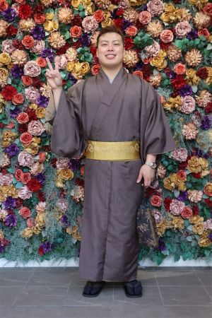 男性着物