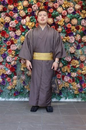 男性着物