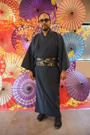 男性着物