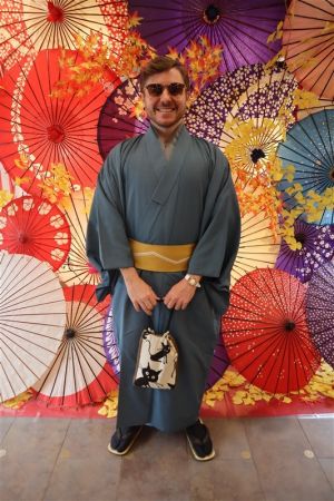 男性着物