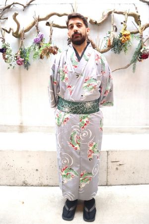 男性着物