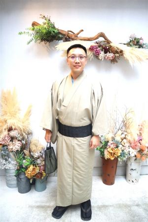 男性着物