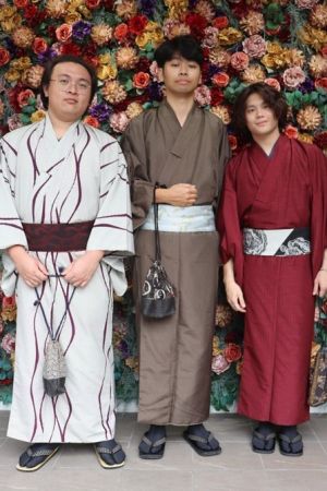 男性着物