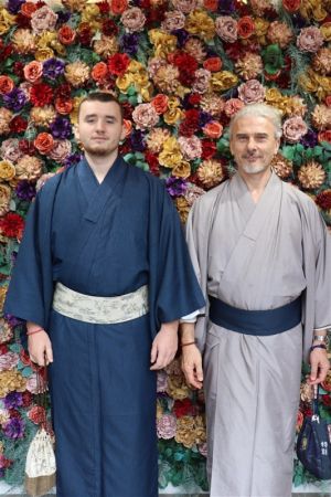 男性着物