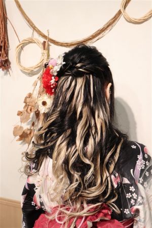 フリーチョイスヘアセット