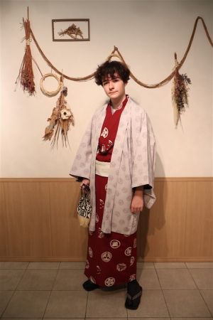 男性着物