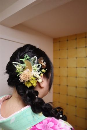 フリーチョイスヘアセット
