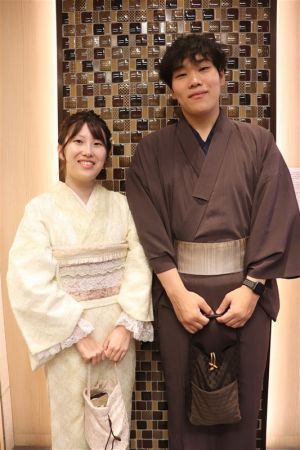 男性着物