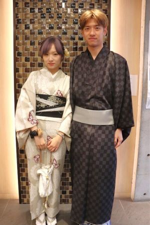 男性着物