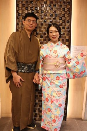 男性着物