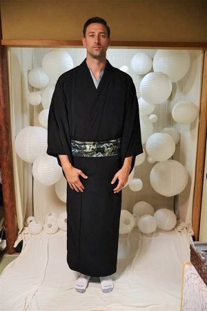 男性着物