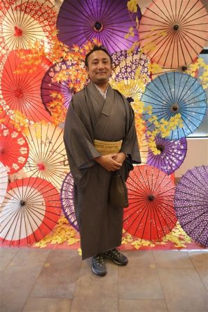 男性着物
