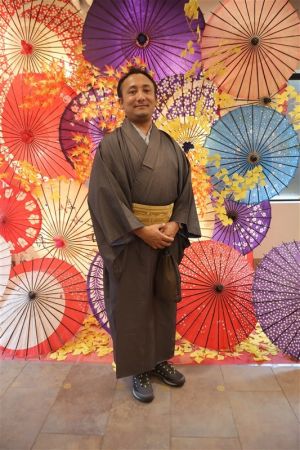 男性着物