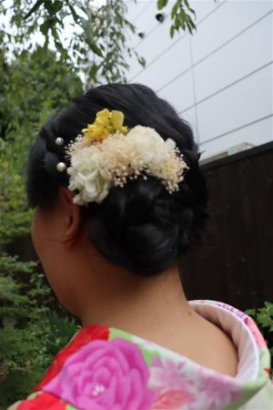 フリーチョイスヘアセット