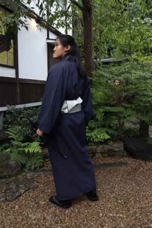 男性着物