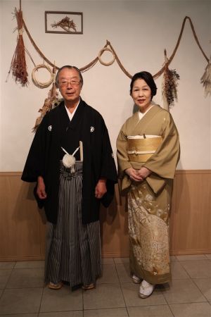 色留袖