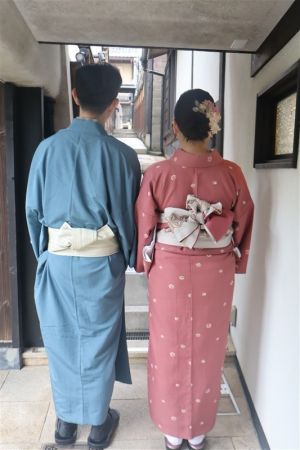 男性着物