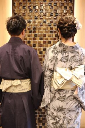 男性着物